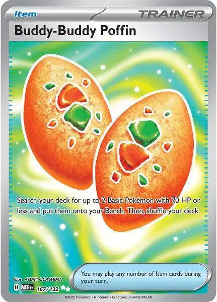 Buddy-Buddy Poffin Pokemon • Ultra Rare • 167/132