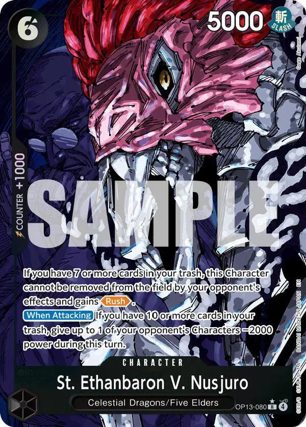 St. Ethanbaron V. Nusjuro (Alternate Art) OP13-080
