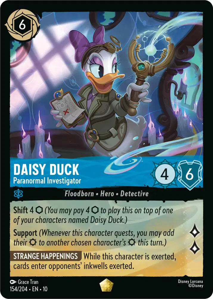 Daisy Duck - Paranormal Investigator Whispers in the Well  Legendary  154/204