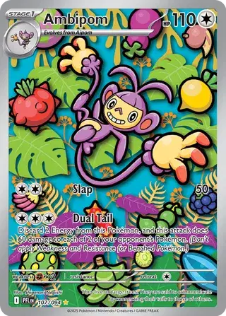 Ambipom - Illustration Rare - 107/094