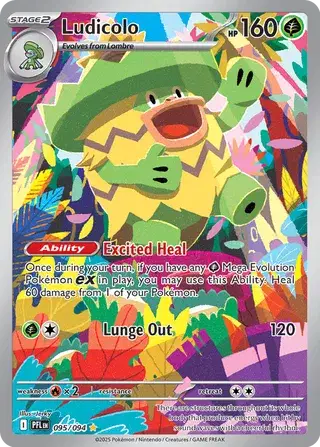 Ludicolo - Illustration Rare - 095/094