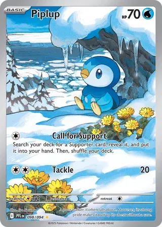 Piplup Illustration Rare 098/094