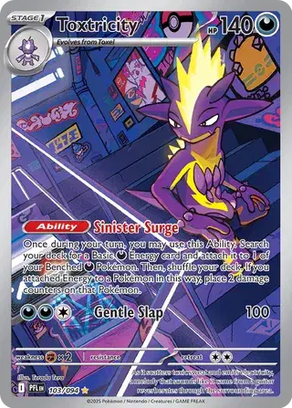 Toxtricity - Illustration Rare - 103/094