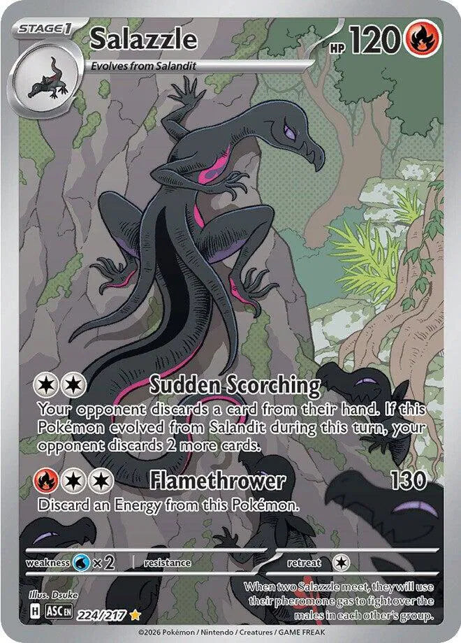 Salazzle - Illustration Rare - 224/217