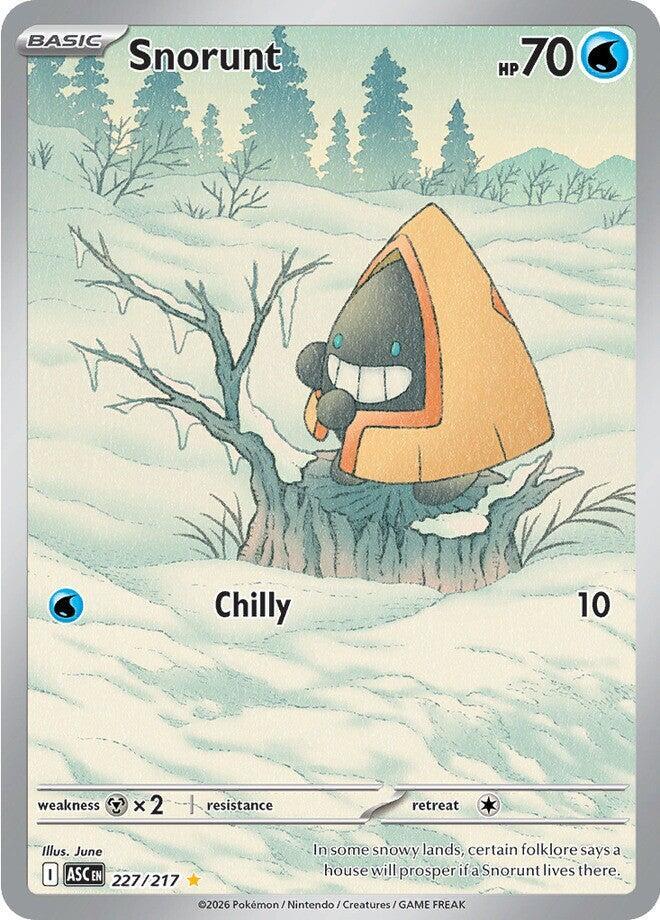 Snorunt Ascended Heroes Illustration Rare • 227/217 (B)