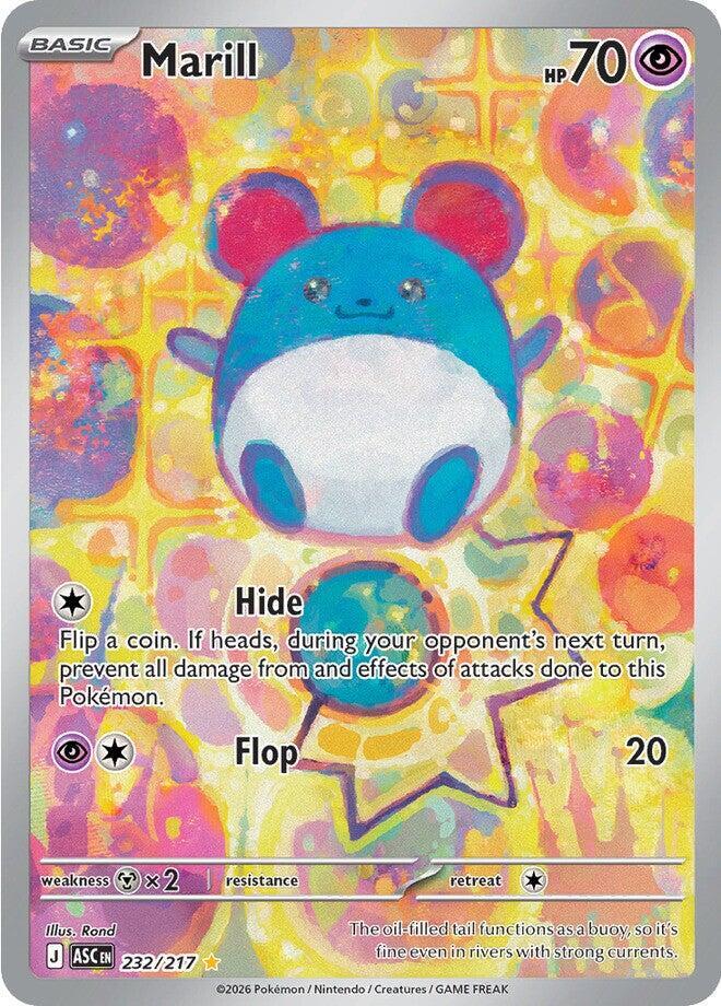 Marill Ascended Heroes Illustration Rare • 232/217 (B)