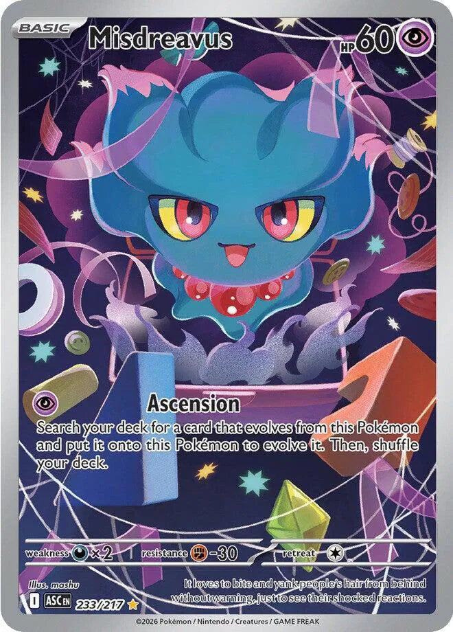 Misdreavus - Illustration Rare - 233/217