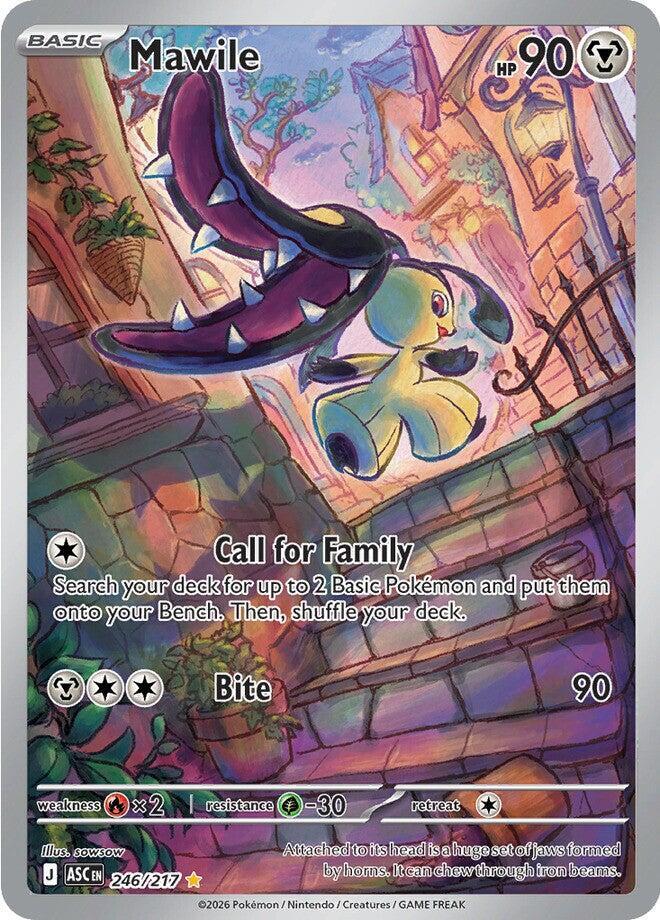 Mawile Ascended Heroes Illustration Rare 246/217