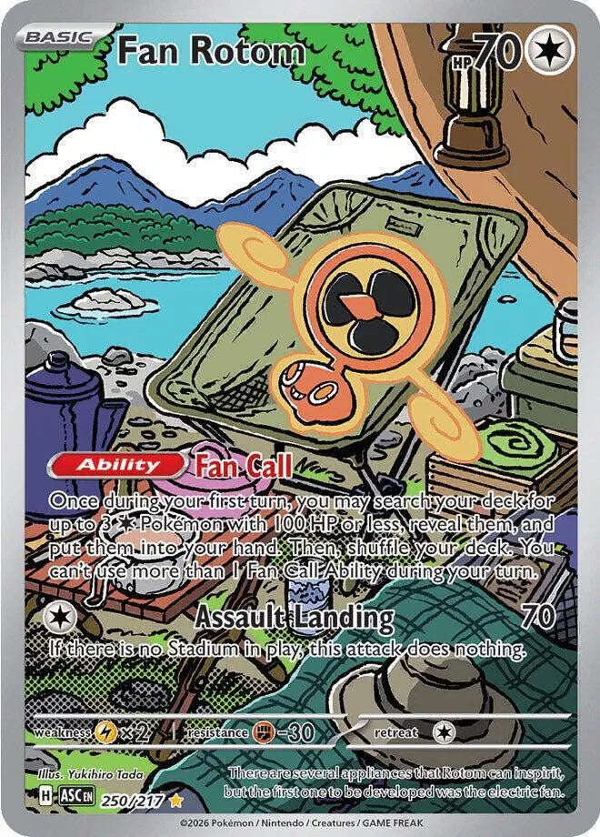 Fan Rotom - Illustration Rare - 250/217