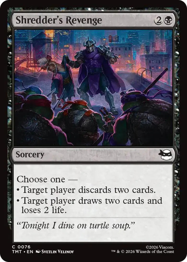 Shredder's Revenge - Common Foil - C 0076