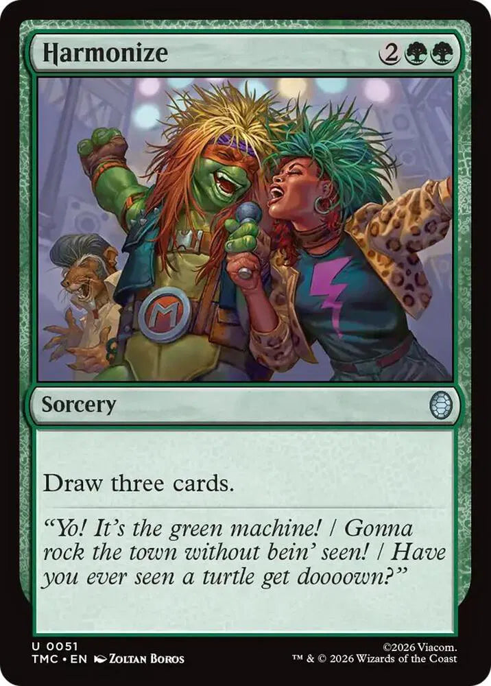 Harmonize (Surge Foil) - Uncommon Foil - U 0051