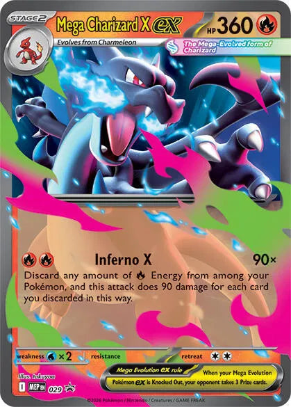 Mega Charizard EX - Promo - MEP 029