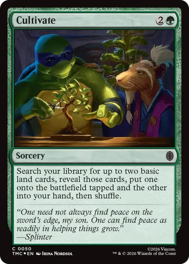 Cultivate (Surge Foil) - Common Foil - C 0050