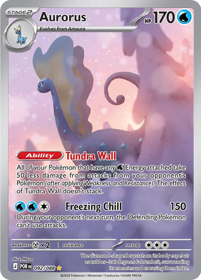 Aurorus Illustration Rare 092/088