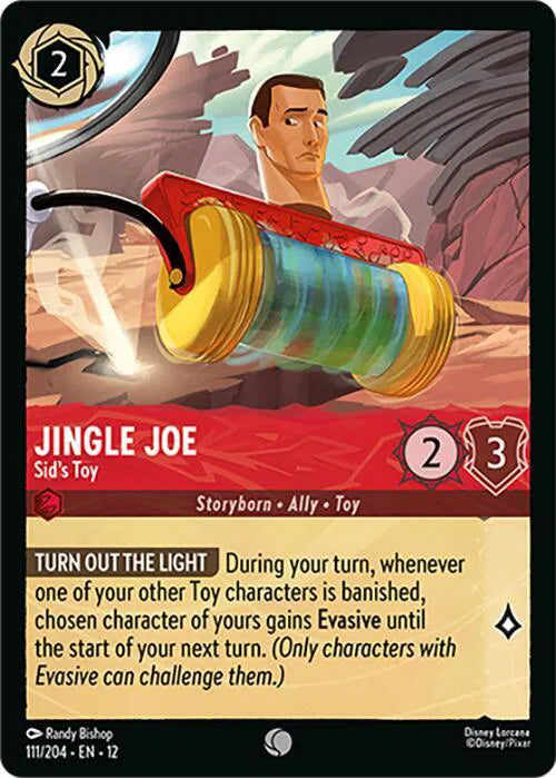 Jingle Joe #111/204 Common Wilds Unknown- Cold Foil