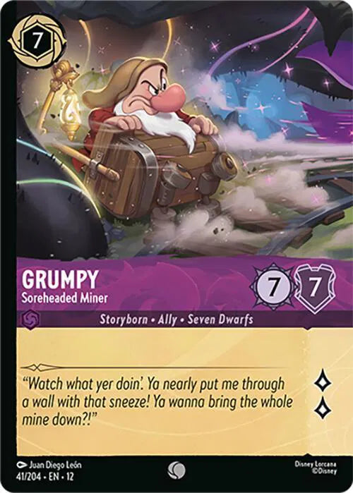 Grumpy #41/204 Common Wilds Unknown