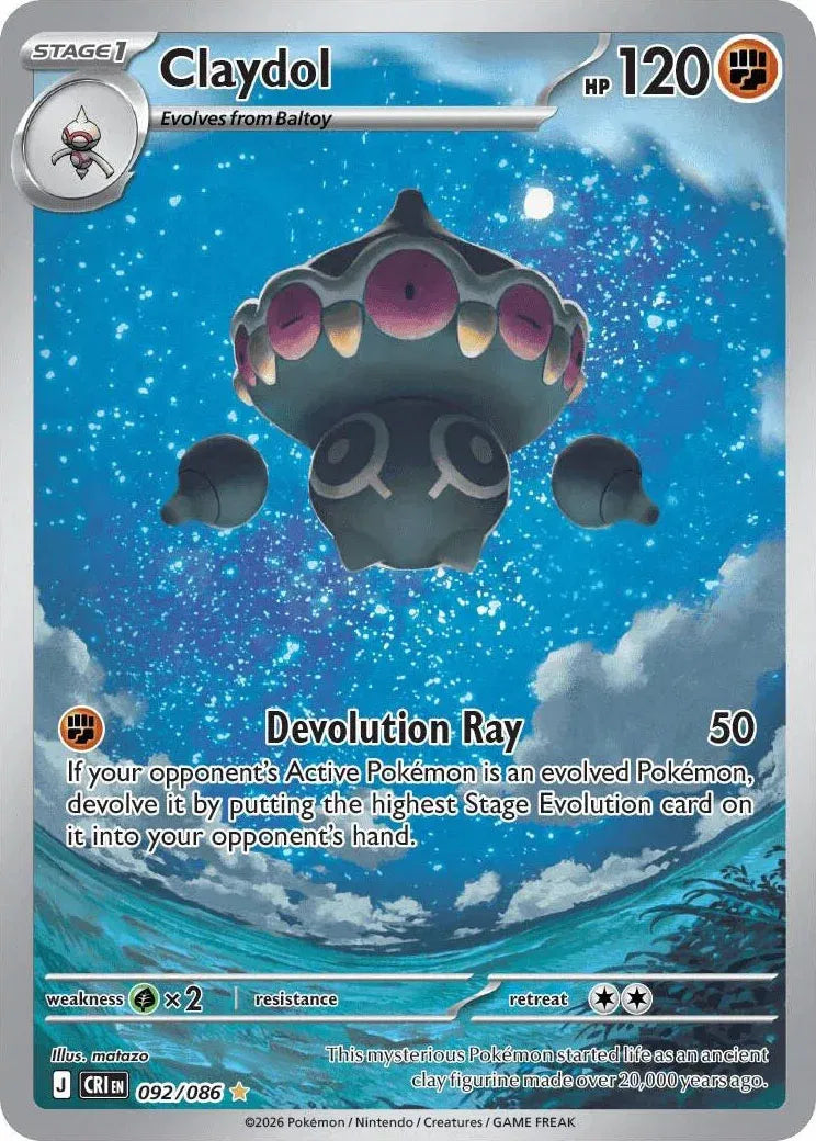 Claydol - Illustration Rare - 092/086