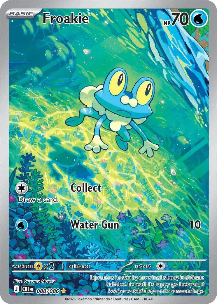 Froakie - Illustration Rare - 088/086