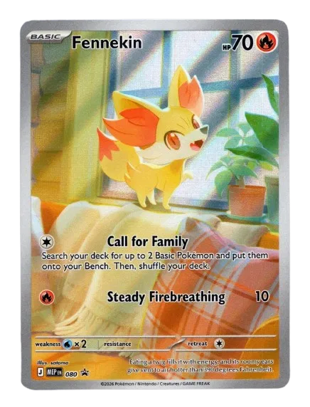 Fennekin - Promo - MEP080 Sealed