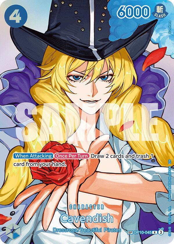 Cavendish (SP) The Time of Battle R • OP10-045 Foil