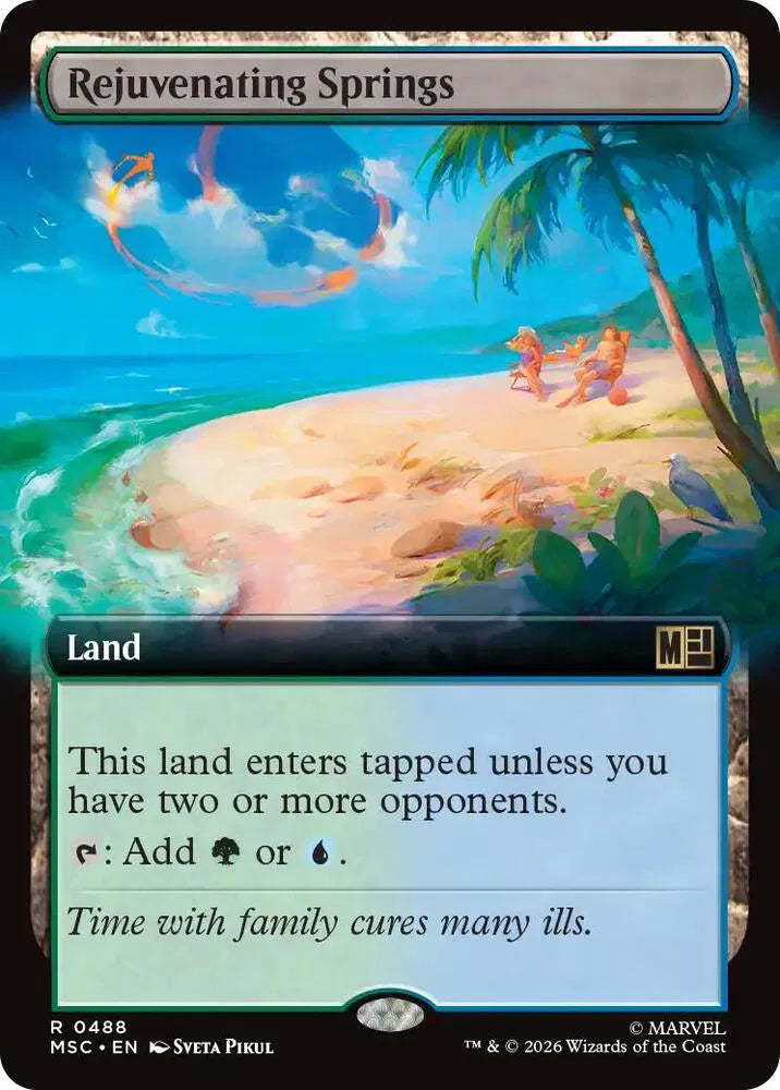 Rejuvenating Springs (Extended Art) - Rare - R 0488