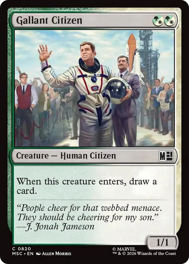 Gallant Citizen - Common Foil - C 0820