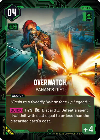 Overwatch Panam's Gift - Beta Epic Foil - B093