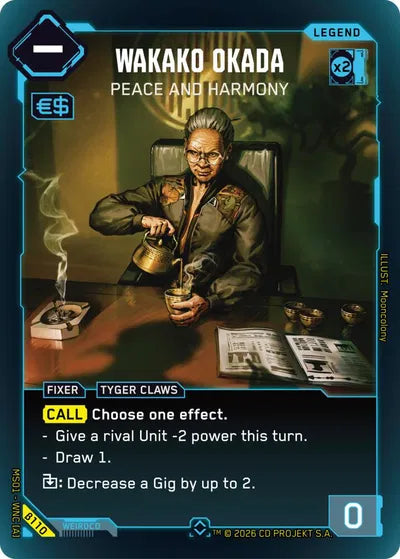 Wakako Okada Peace & Harmony - Beta Rare Foil - B110