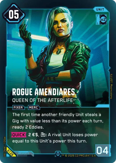 Rogue Amendiares Queen Of The Afterlife - Beta Epic Foil - B126
