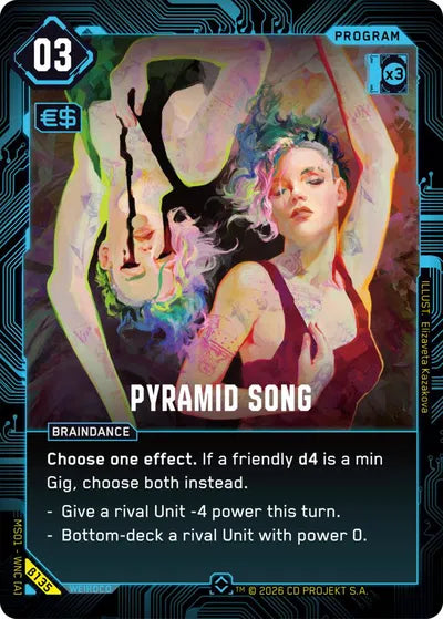 Pyramid Song - Beta Rare Foil - B135