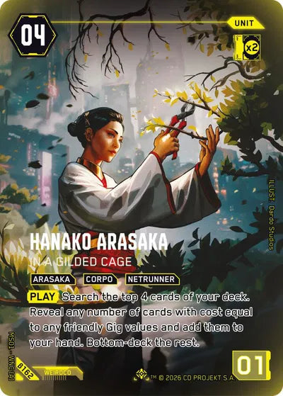 Hanako Arasaka In A Gilded Cage - Iconic Other - B162