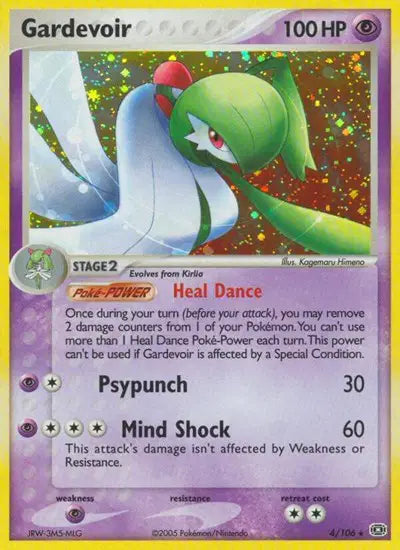 Gardevoir Pokemon • Holo Rare • 4 PSA 9 (B)