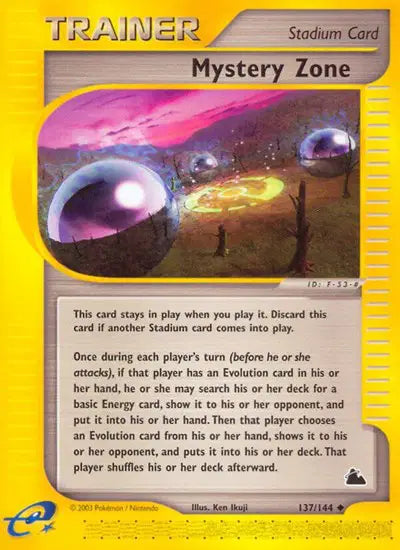 Mystery Zone Pokemon • Uncommon • 137 (B)