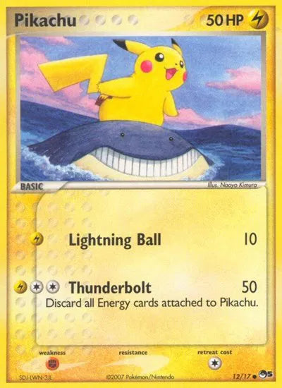 Pikachu Pokemon • Common • 12 (B)