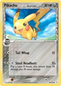 Pikachu (Delta Species) Pokemon • Common • 79 (B)