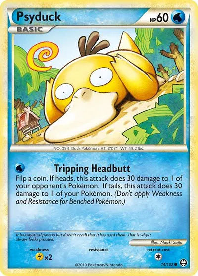 Psyduck - Common - 74/102 LP