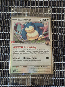 Hop's Snorelax EB Games Promo (B)