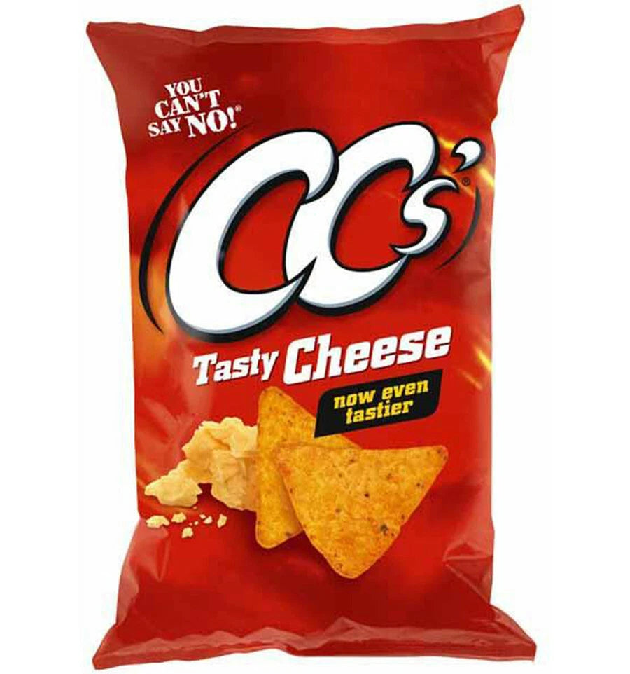 CC'S CORN CHIPS TASTY CHEESE 45G