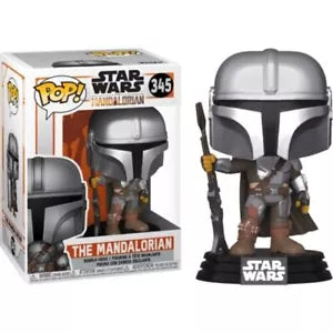 Mandalorian Metallic Funko Pop! Vinyl Star Wars The Mandalorian #345