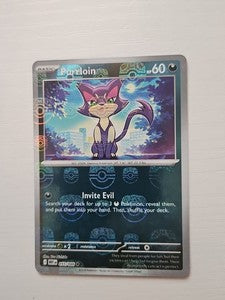Purrloin 055/086 Reverse Holo Master Ball