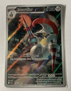 Pokemon Escavalier 138/086 Illustration Rare Black Bolt