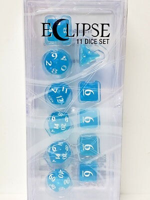 ULTRA PRO Eclipse 11 Dice Set: Sky Blue