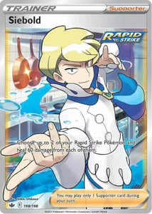 Siebold (Full Art) - 198/198 Ultra Rare Chilling Reign