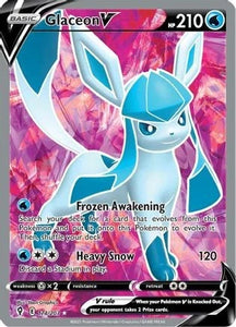 Glaceon V (Full Art) Evolving Skies  Ultra Rare  174/203