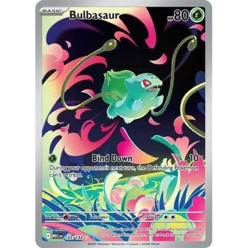 Bulbasaur Pokemon • Illustration Rare • 133/132