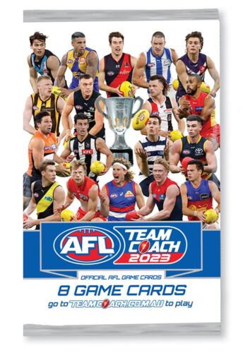 2023 TEAMCOACH AFL FOOTY CARDS - RETAIL PACK