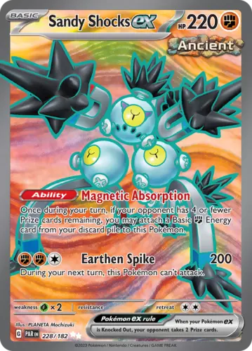 Sandy Shocks ex (228/182) [Scarlet & Violet: Paradox Rift]