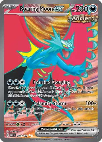 Roaring Moon ex 229/182 Sv04: Paradox Rift Holo