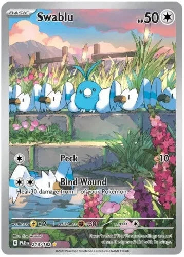 Swablu - 213/182 - Illustration Rare - Paradox Rift