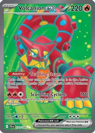 Volcanion ex - 171/159 - Ultra Rare - Journey Together
